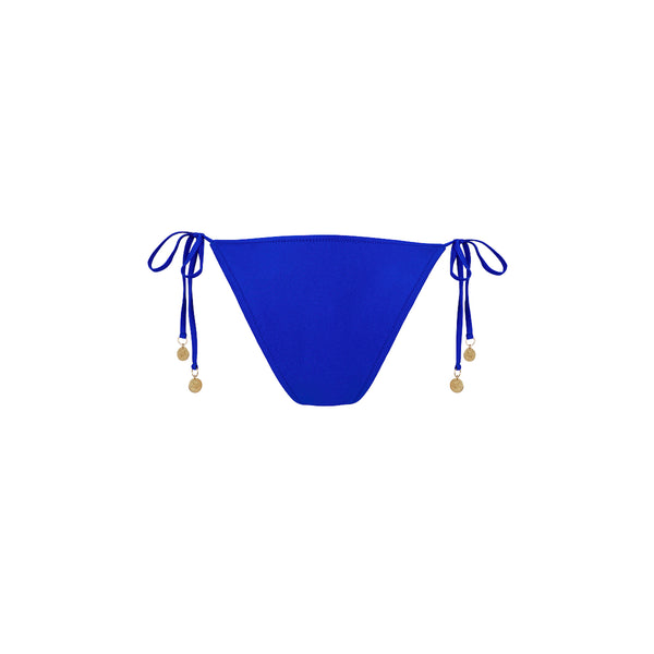 Ring Cheeky Tie Bikini Bottom - Blue Lagoon