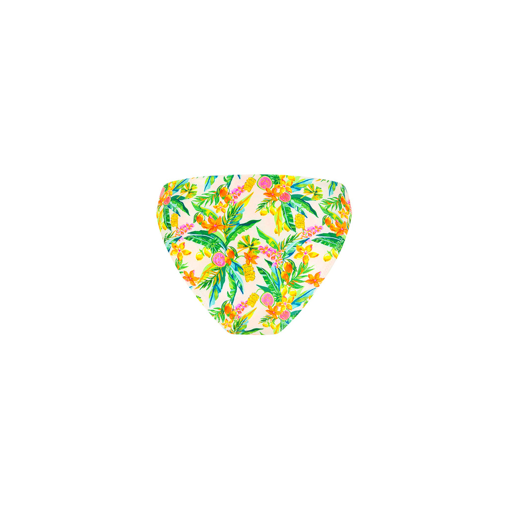 High Leg Full Vintage Bikini Bottom - Golden Hour