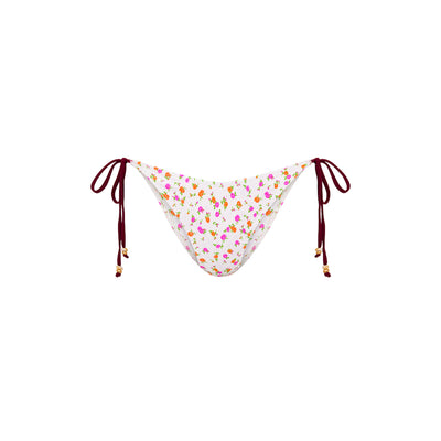 Dipped Cheeky Tie Bikini Bottom - Rosie Posie