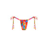 Tie Ruched Thong Bikini Bottom - Havana Haven