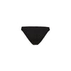 Shirred Minimal Full Coverage Bikini Bottom - Twilight Black