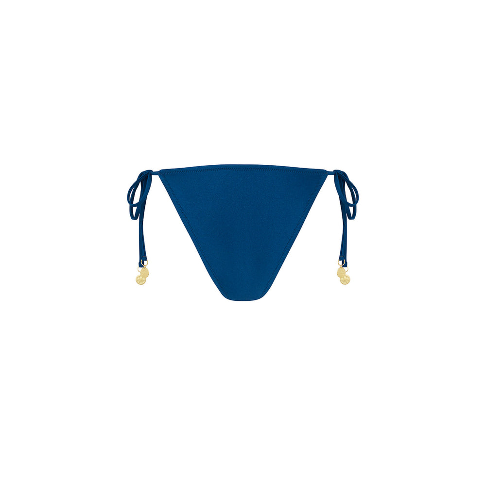 Trio Ring Cheeky Tie Bikini Bottom - Mystic Moon