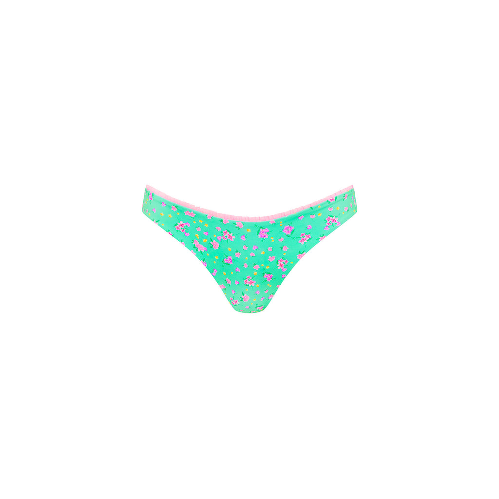 Decorative Minimal Cheeky Bikini Bottom - Mint Macaron