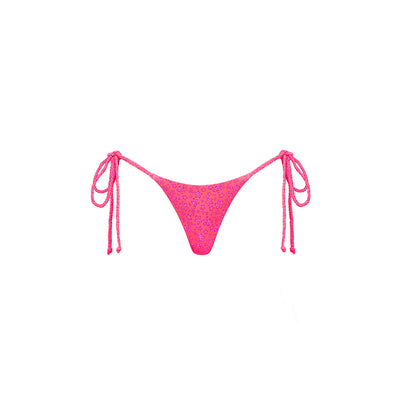 Braided Thong Tie Side Bikini Bottom - Kiss Me