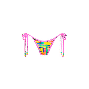 Double Bind Cheeky Tie Bikini Bottom - Sun Honey
