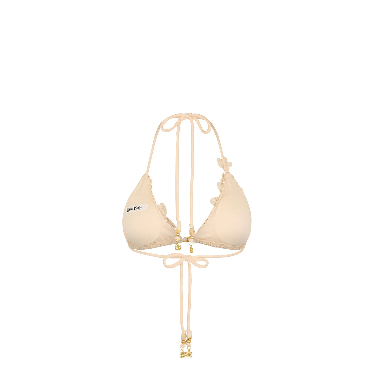 Applique Crochet Halter Top - Sunset Shell –Kulani Kinis