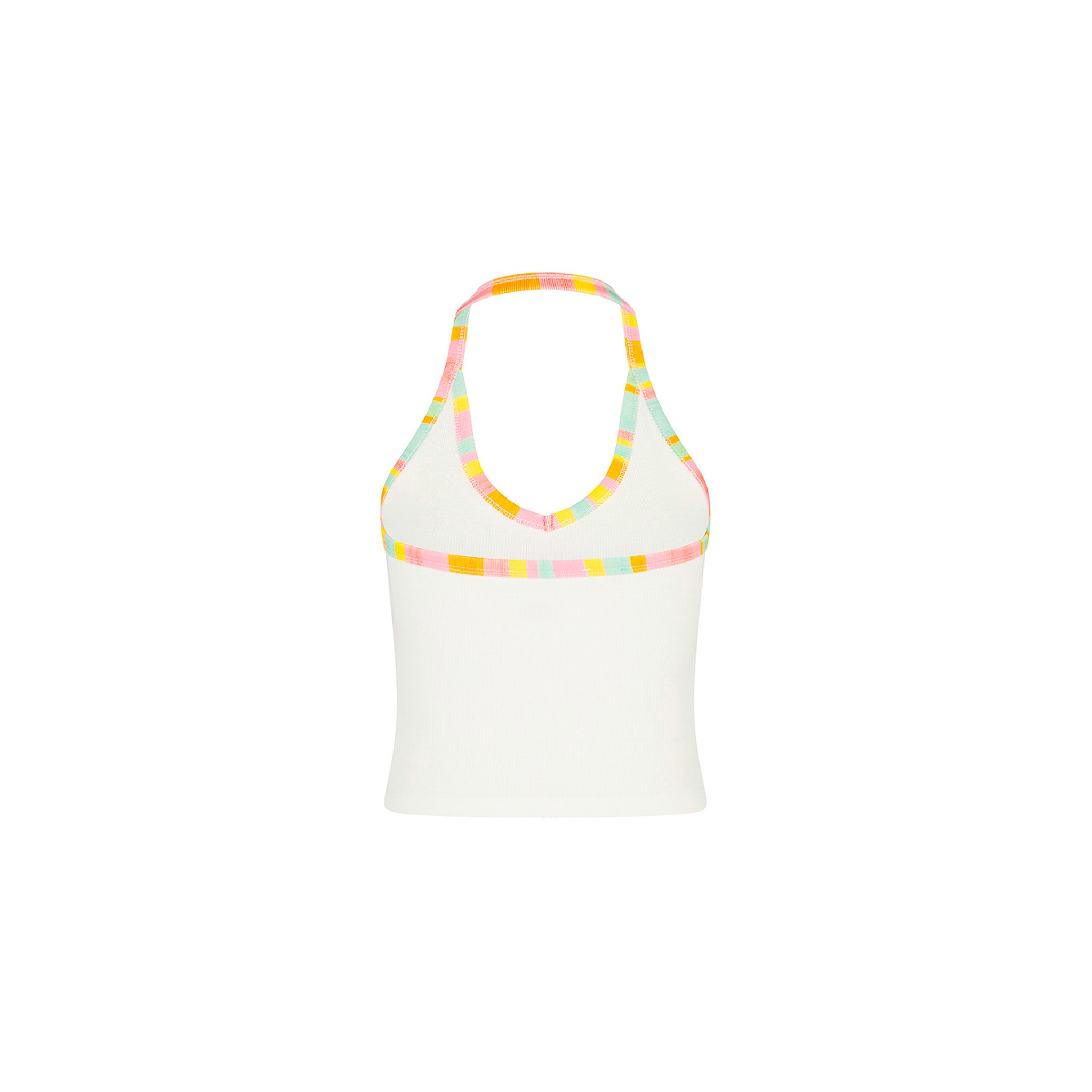 Printed Dip Halter Tank - Summer Sundae –Kulani Kinis