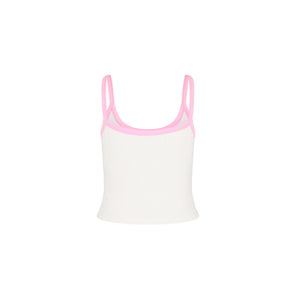 Scoop Printed Tank - Hibiscus Paradise