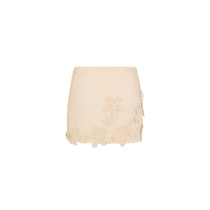 Applique Crochet Sarong - Sunset Shell