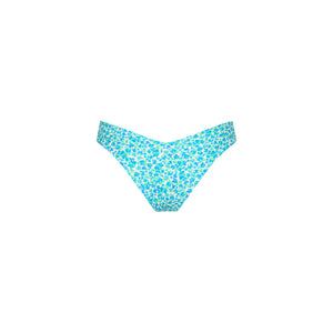 Cheeky V Bikini Bottom - Ocean Aura