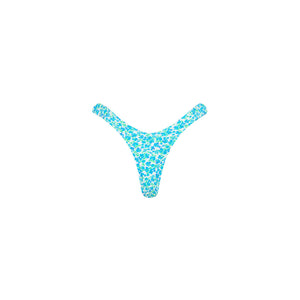 Retro Y Thong Bikini Bottom - Ocean Aura