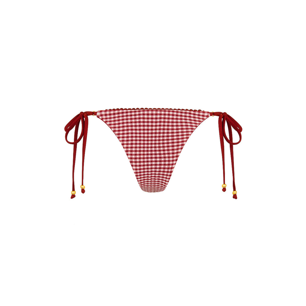 Decorative Thong Tie Side Bikini Bottom - Coco Kisses