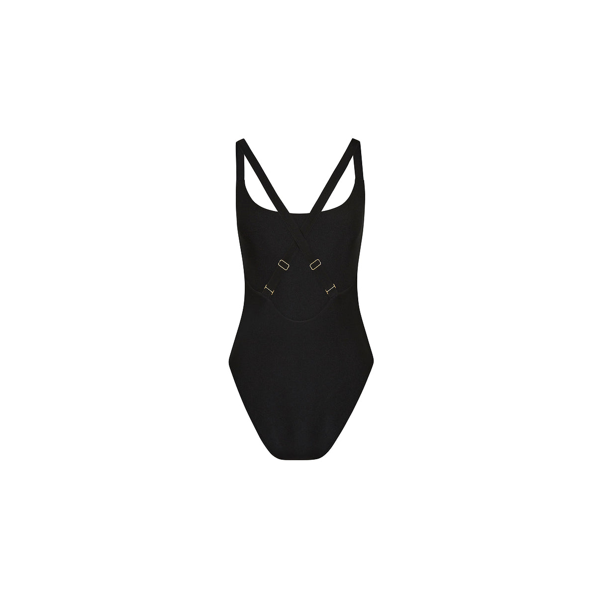 Cross Back Cheeky One Piece - Twilight Black –Kulani Kinis