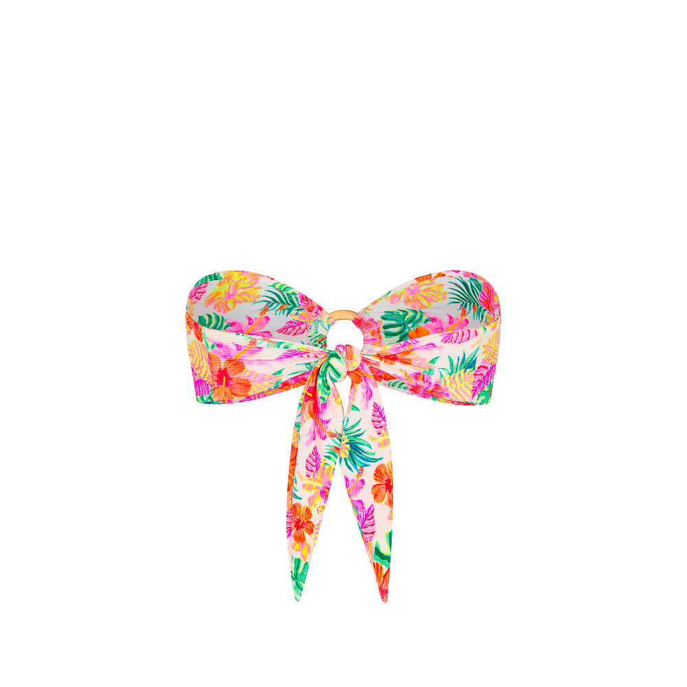 Strapless Bandeau Bikini Top - Island Escape