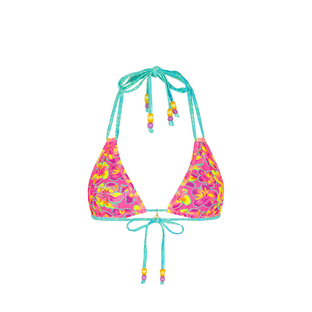 Halter Bralette Bikini Top - Sun Pop