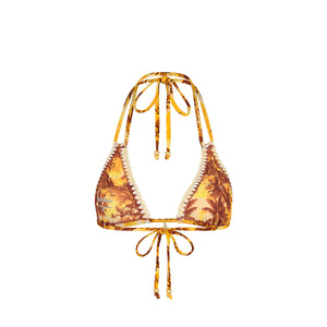 Crochet Halter Bikini Top - Vintage Vacay