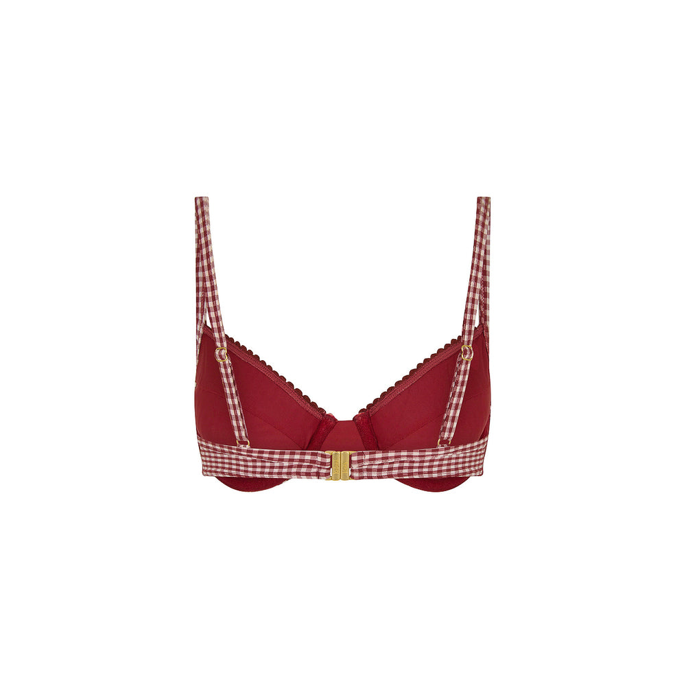 Decorative Ditzy Underwire Bikini Top - Coco Kisses