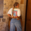 Boyfriend Bind Tee - Island Illusion