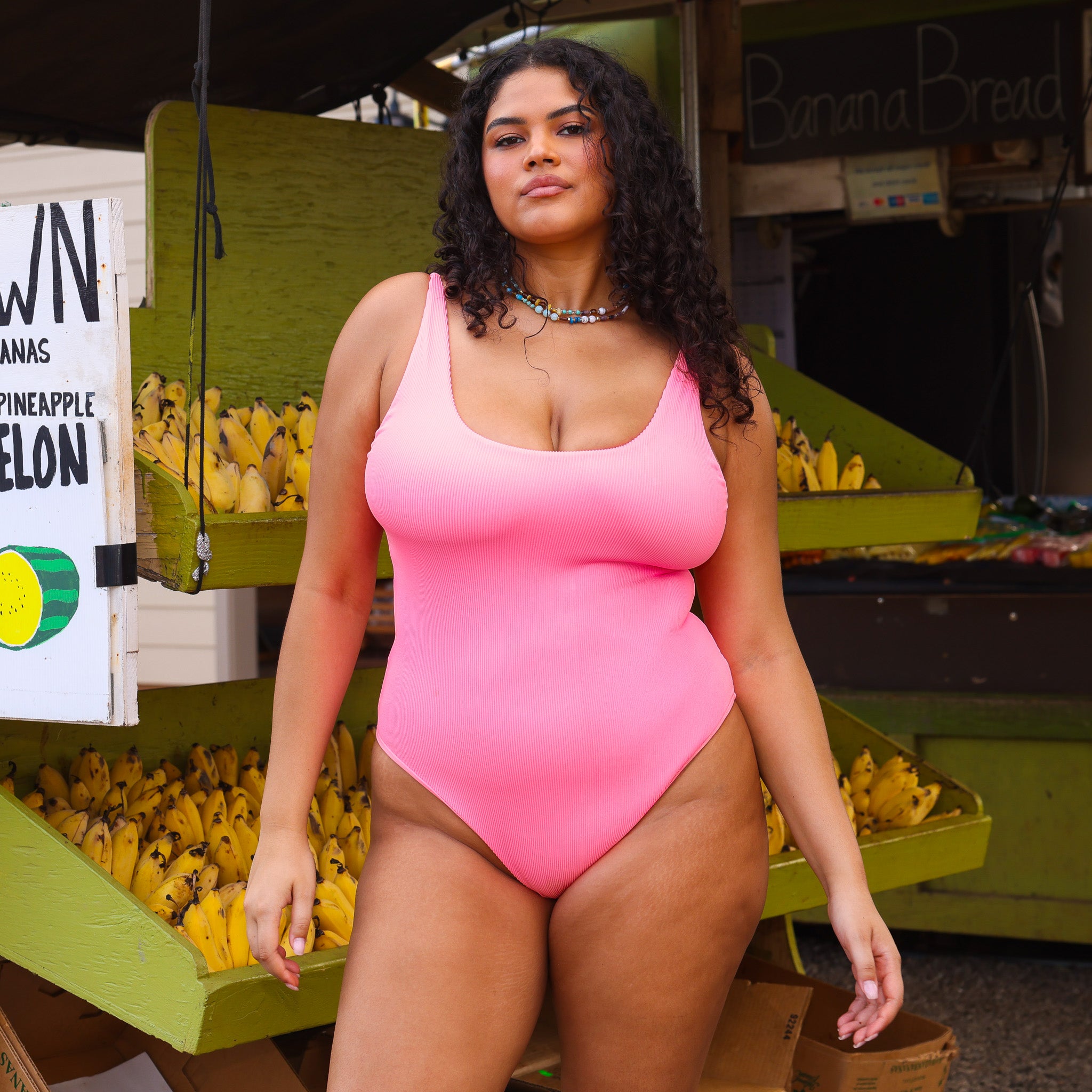 Cheeky One Piece - Fairy Floss –Kulani Kinis