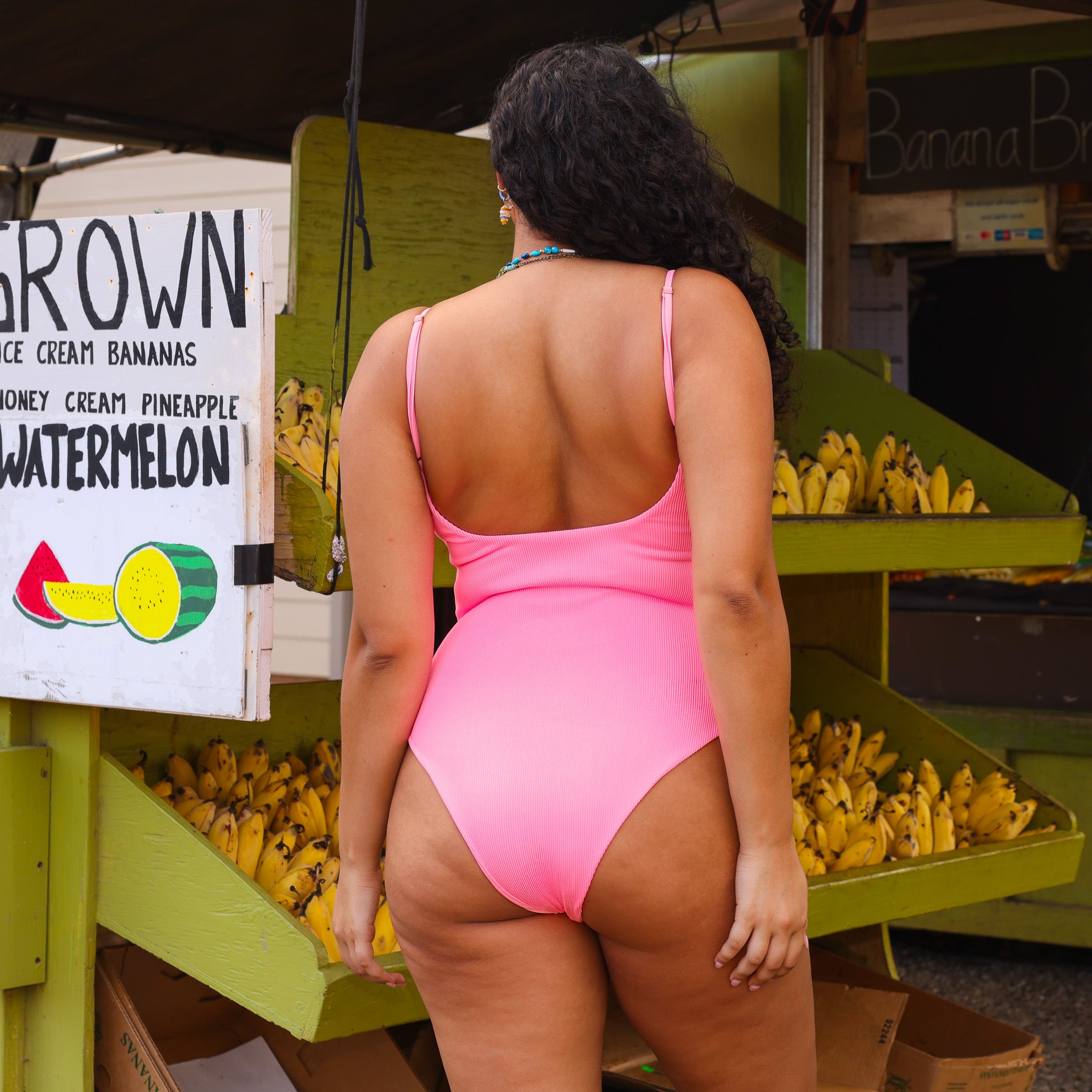 Cheeky One Piece - Fairy Floss –Kulani Kinis