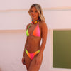 Classic Tie Halter Bikini Top - Island Escape