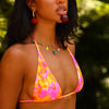 Classic Tie Halter Bikini Top - Honey Baby