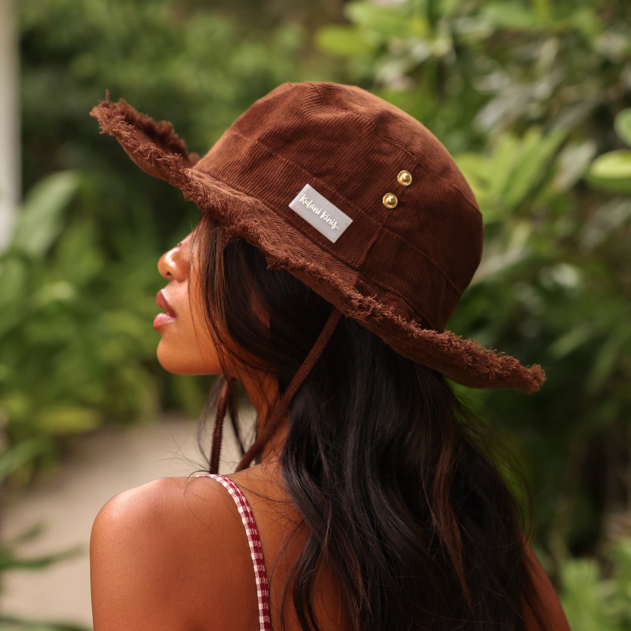 Corduroy Cowboy Bucket Hat - Coco –Kulani Kinis