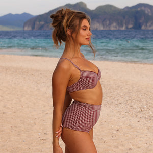 Decorative Ditzy Underwire Bikini Top - Coco Kisses