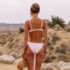 Vintage V Full Coverage Bikini Bottom - Rosie Posie