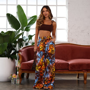 Simple Shirred Tie Crop - Coco