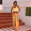 Draw String Resort Pants - Sunshine Lover