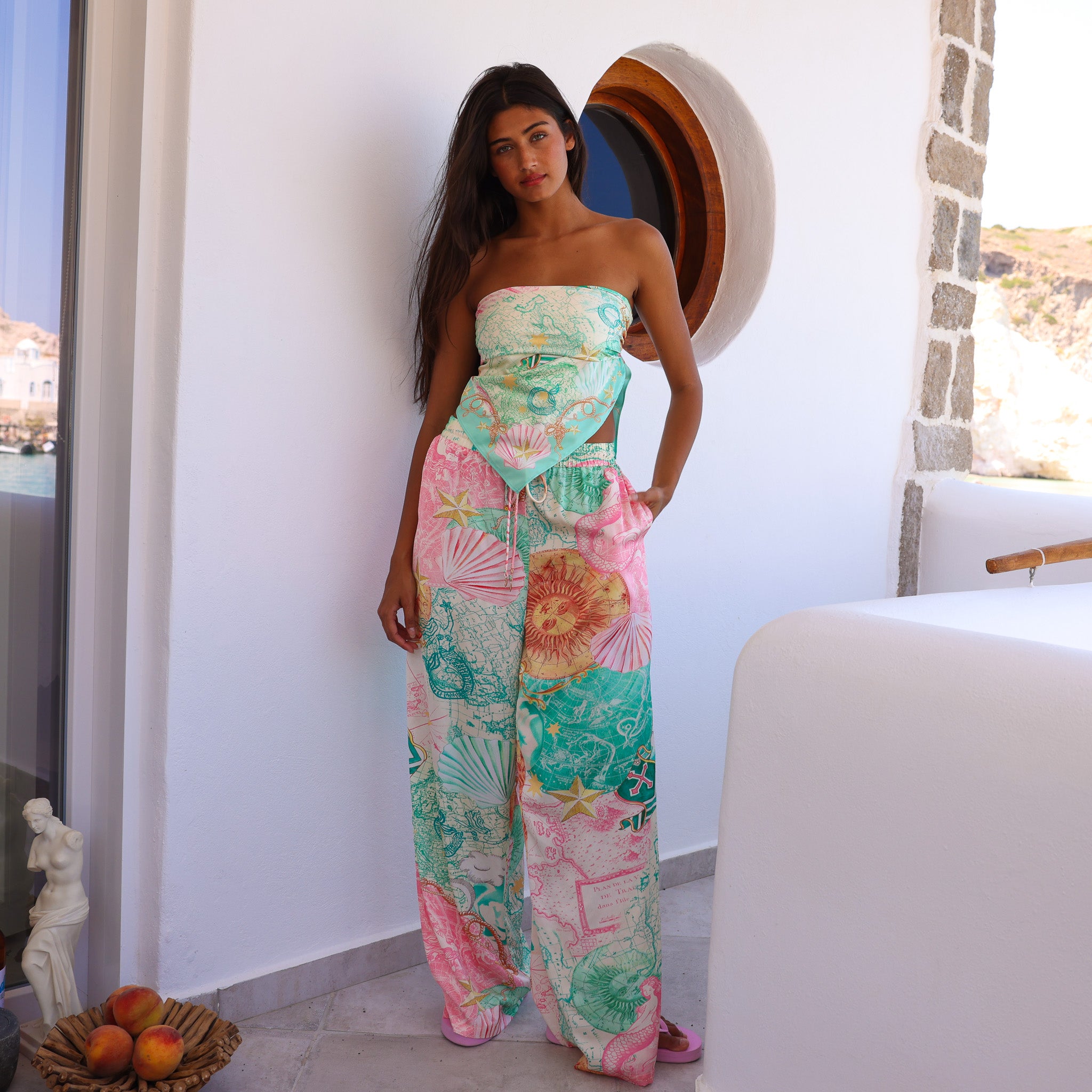 Drawstring Resort Pants - Neverland –Kulani Kinis