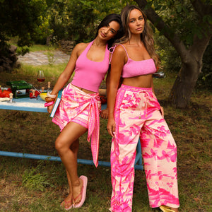 Drawstring Summer Pants - Sippin Pretty