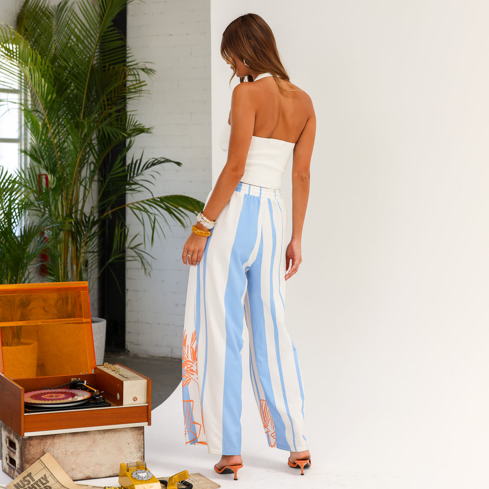 Drawstring Summer Pants - Sunny Daze