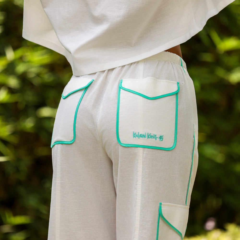 Essential Cargo Pants - Crystal Tides