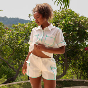 Essential Cargo Shorts - Crystal Tides