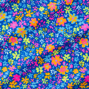 Invisible Underwire One Piece - Electric Bloom