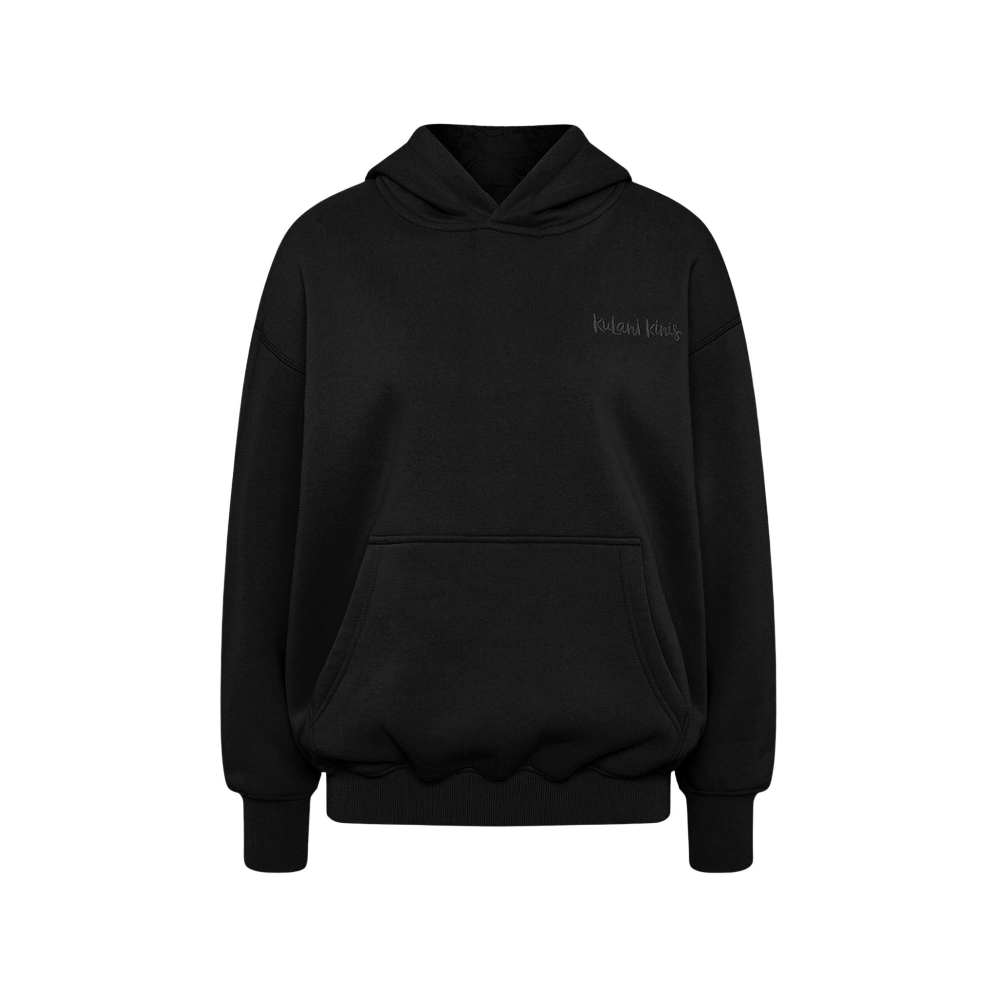 Embroidered Hoodie - Twilight Black –Kulani Kinis