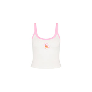 Scoop Printed Tank - Hibiscus Paradise