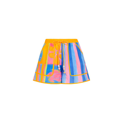 Essential Shorts - Seaside Stripe