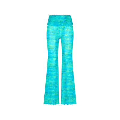 Mesh Flare Pants - Summer Seas