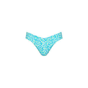 Cheeky V Bikini Bottom - Ocean Aura