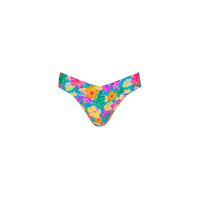 Cheeky V Bikini Bottom - Paradise Pop
