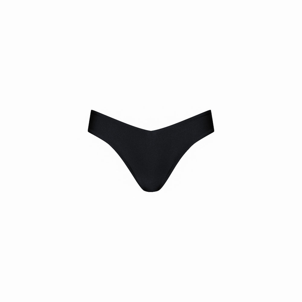 Cheeky V Bikini Bottom - Twilight Black