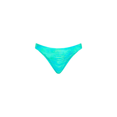 Minimal Full Coverage Bikini Bottom - Summer Seas