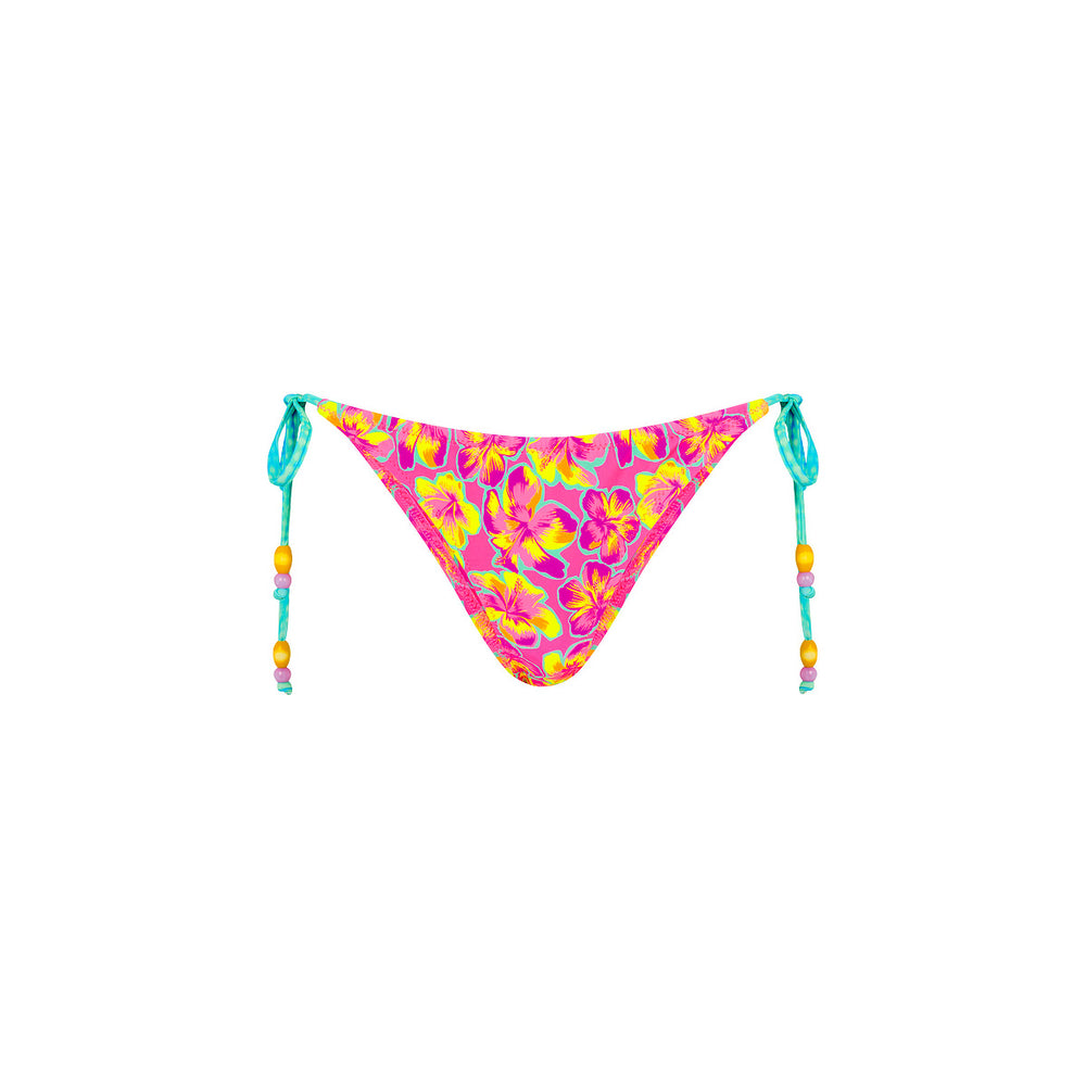 Full Coverage Tie Bikini Bottom - Sun Pop