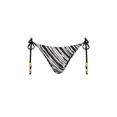 Full Coverage Tie Bikini Bottom - Wild Honey