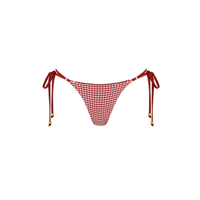 Decorative Thong Tie Side Bikini Bottom - Coco Kisses