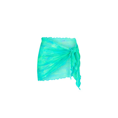 Mini Mesh Sarong - Summer Seas