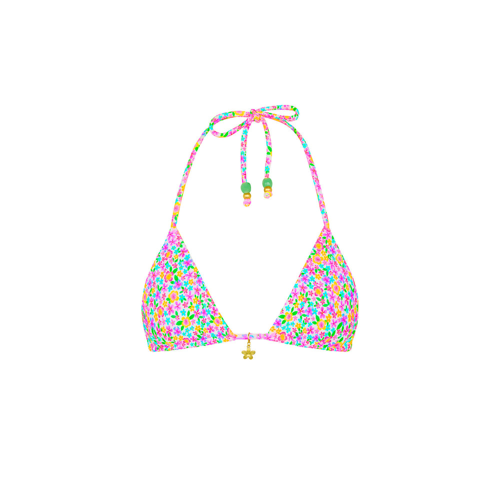 Slide Triangle Bikini Top - Field Trip